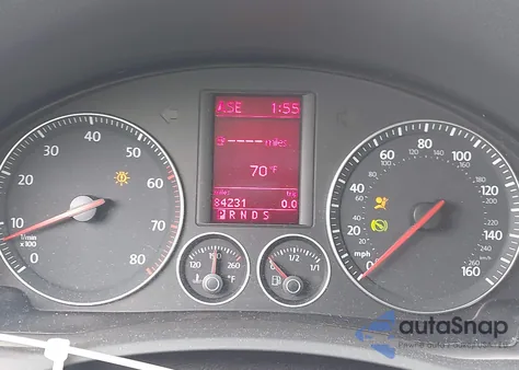 2006 Volkswagen Jetta 2.5 из США, поврежденный, VIN 3VWDF71K16M658857